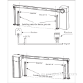 Nuevo diseño Automatic Electric Boom Barrier Gate Highway